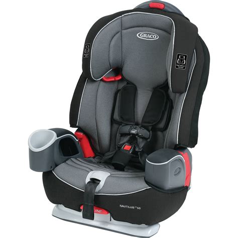 This product is relatively nice quality, and little ones can buckle themselves in without help once they are big enough to reach the buckle. . Graco nautilus 65
